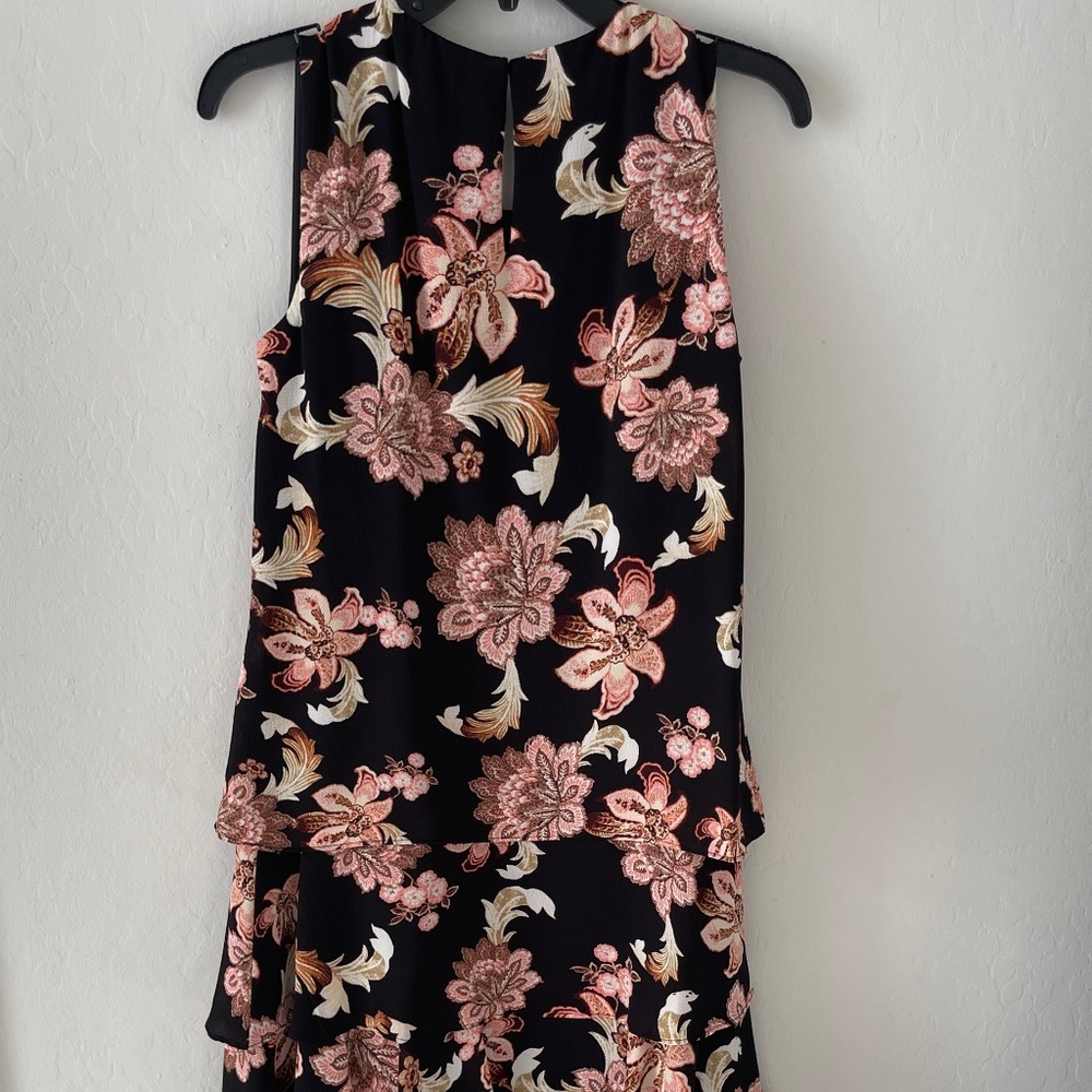 Floral Georgette Shift Dress